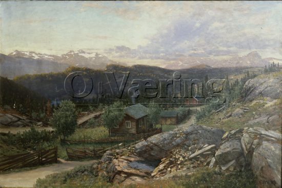 Andreas Disen (1845-1923), 
Size; 
Genre: Oil
Location: Private, 
Photo: Per Henrik Petersson